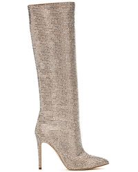 Paris Texas - Holly 115Mm Crystal-Embellished Knee-High Boots - Lyst