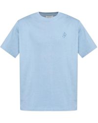 JW Anderson - Jw Anderson Short-Sleeve T-Shirt With Logo - Lyst
