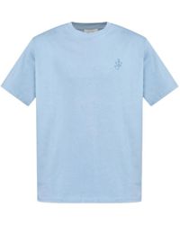 JW Anderson - T-Shirt mit Logo-Stickerei - Lyst