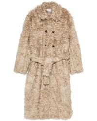 Ernest W. Baker - Double-breasted Belted Coat - Lyst