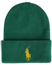 Polo Ralph Lauren - Big Pony Cuff Beanie Hat - Lyst