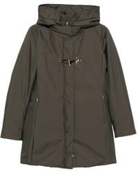 Fay - Jas Met Kreeftsluiting En Capuchon - Lyst