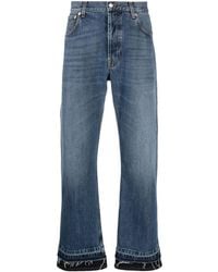 McQueen - Denim Cotton Jeans - Lyst