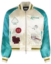 Rhude - Embroidered Bomber Jacket - Lyst