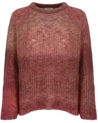Kangra - Ribbed-Knit Raglan-Sleeve Sweater - Lyst