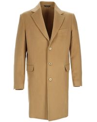Colamarino - Single-Breasted Notched-Lapel Coat - Lyst