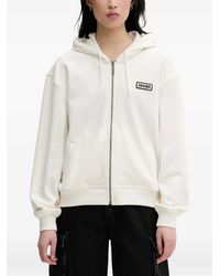 Dickies - Deshler Hoodie Met Logo-Patch En Rits - Lyst