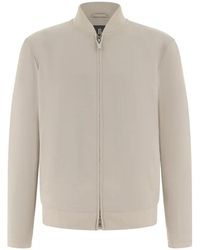 BOGGI - Zip-Up Bomber Jacket - Lyst