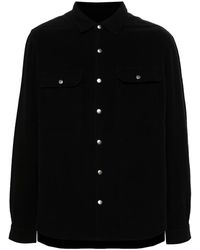 Rick Owens - Vilten Shirtjack - Lyst