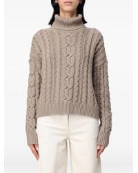 Ralph Lauren - Cable-Knit Sweater - Lyst