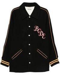 Bode - Chaqueta con rayas bordadas - Lyst