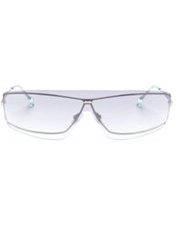 Isabel Marant - Gradient-lenses Shield-frame Sunglasses - Lyst