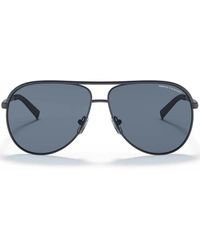 ARMANI EXCHANGE - Pilot Frame Sunglasses - Lyst