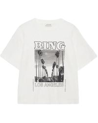 Anine Bing - Louis T-Shirt Bing Tour - Lyst