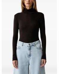 Gestuz - Gzninia Roll-Neck Long-Sleeve Top - Lyst