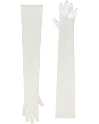 Dolce & Gabbana - Kim Long Satin Gloves - Lyst