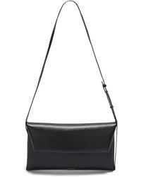 Jil Sander - Folded レザー ショルダーバッグ S - Lyst