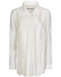 Our Legacy - Tuxedo Every Pleated Shirt - Lyst