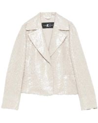 Luisa Cerano - Sequin-Embellished Jacket - Lyst