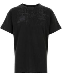 Maison Margiela - Logo-Print T-Shirt - Lyst