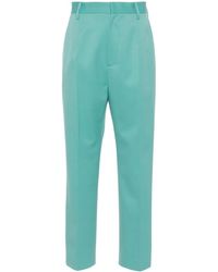 MM6 by Maison Margiela - Single-Stitch Tapered Trousers - Lyst