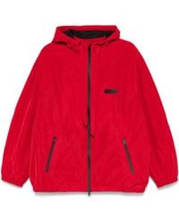 Lanvin - Giacca A Vento Con Applicazione - Lyst