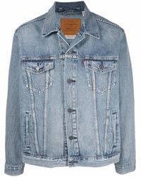 Levi's - Katoenen Truckerjack - Lyst