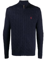 Polo Ralph Lauren - ケーブルニット カーディガン - Lyst