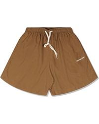 MKI Miyuki-Zoku - Logo-Print Drawstring Shorts - Lyst