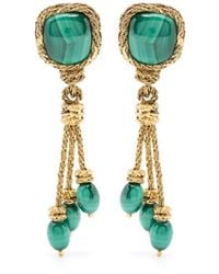 Aurelie Bidermann - Miki Malachite Earrings - Lyst