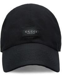 Gucci - Logo-Patch Baseball Cap - Lyst
