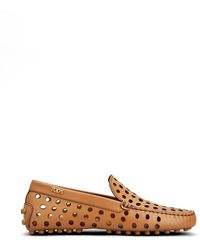Tod's - Gommino Perforated Loafers - Lyst