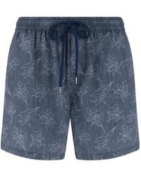 BOGGI - Floral-Print Swim Shorts - Lyst