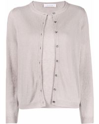 Liska - Double-Layer Merino-Cashmere Cardigan Set Of Two - Lyst