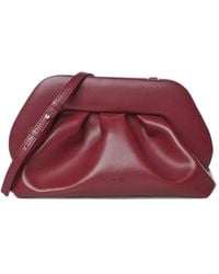 THEMOIRÈ - Medium Bios Ruched Clutch Bag - Lyst