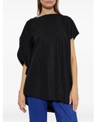 Pleats Please Issey Miyake - A-Poc Slice Pleated Ruffled Top - Lyst