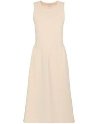 Calvin Klein - Sleeveless Midi Dress - Lyst