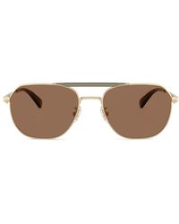 COACH - Pilot-Frame Sunglasses - Lyst