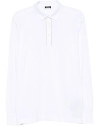 ZEGNA - ロングスリーブ ポロシャツ - Lyst