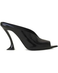 Lanvin - Sandales Midnight Step À Talon Sculpté - Lyst