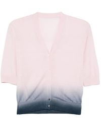 JNBY - Gradient-Dye Mid-Sleeve Cardigan - Lyst