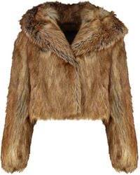 BB COUTURE - Siberian Madrid Jack Met Capuchon Van Imitatiebont - Lyst