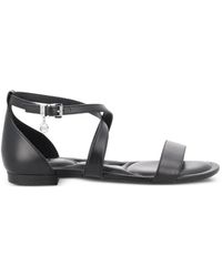 MICHAEL Michael Kors - Crisscross Charm-Detail Sandals - Lyst