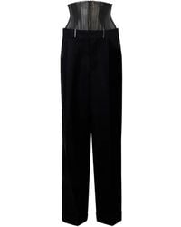 DSquared² - Tailored2 Corset Wide Pants - Lyst