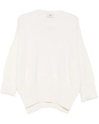 Akep - Ribbed-Knit Crew-Neck Sweater - Lyst