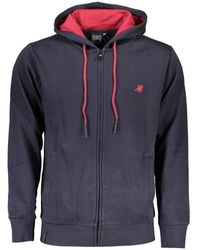 U.S. Grand - Logo-Embroidered Zip-Up Hoodie - Lyst