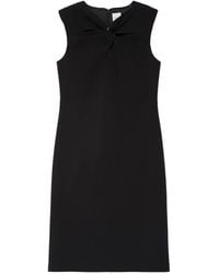 Calvin Klein - Scuba Crepe Sl Knee Length Dress - Lyst