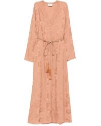 forte_forte - Floral-Pattern Maxi Dress - Lyst