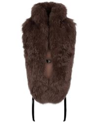DSquared² - Chaleco De Pelo De Borrego - Lyst