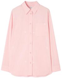 Burberry - Relaxed-Fit Knight Fil-Coupé Striped Cotton Shirt - Lyst